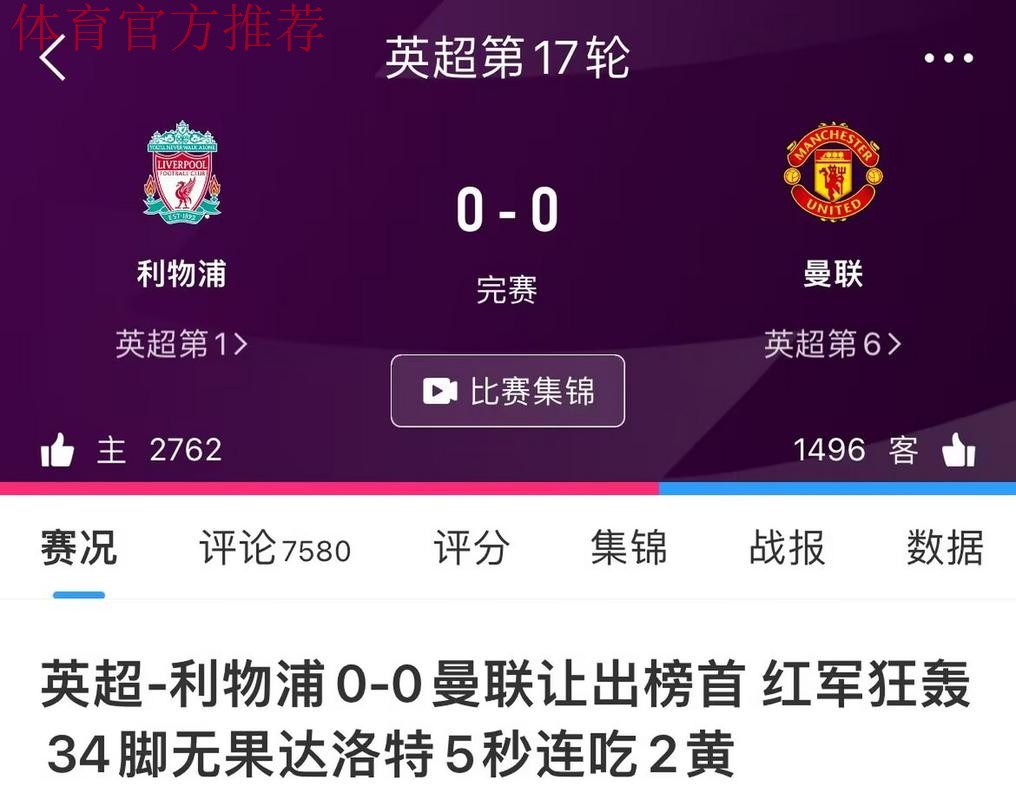 后防不稳,曼联本赛季各项赛事仅1场比赛零封对手 后防不稳,曼联本赛季各项赛事仅1场比赛零封对手